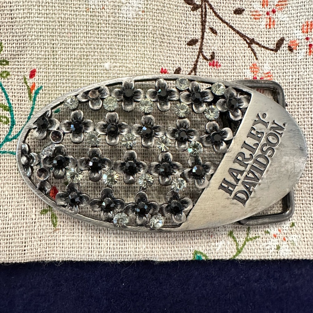 Harley-Davidson Silver Belt Buckle
